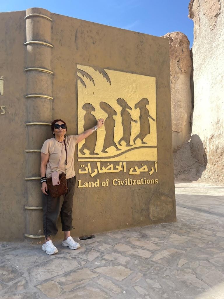 GypsyFay at the Land of Civilizations, Saudi Arabia