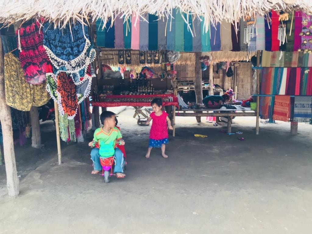 Village children in Thailand