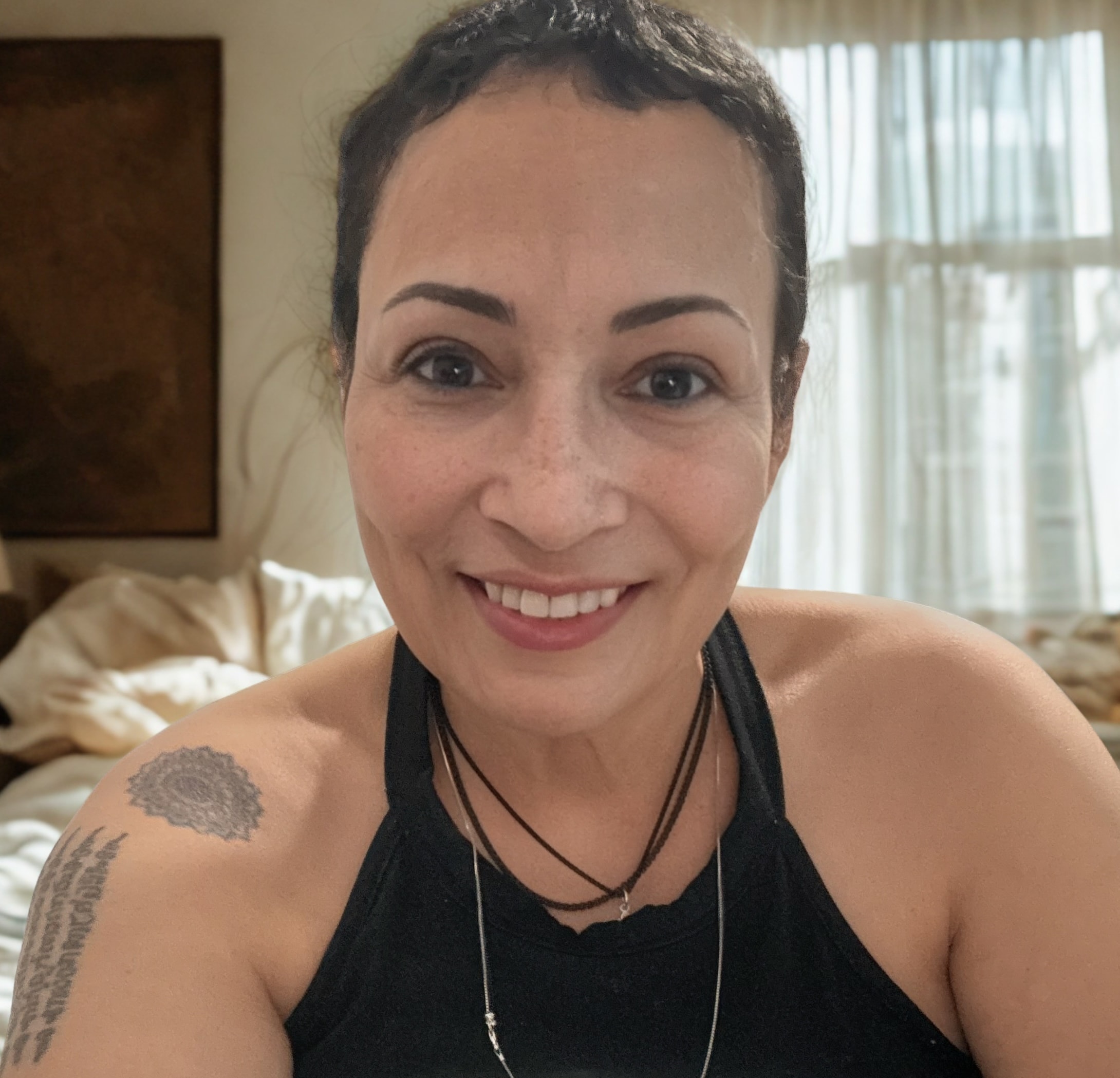 Confident woman over 60 in a coaching session